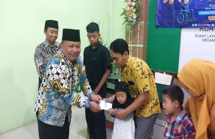 Lebaran Yatim dan Penyandang Disabilitas 1448 H, Kankemenag Bantul Salurkan Santunan Rp85 Juta kepada 425 Penerima