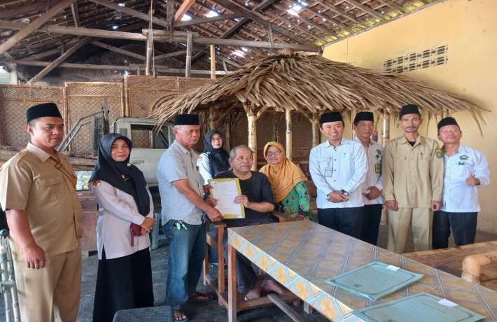IWAK KALI Permudah Layanan Wakaf, Kankemenag Bantul Jemput Bola Layani Wakif di Trirenggo